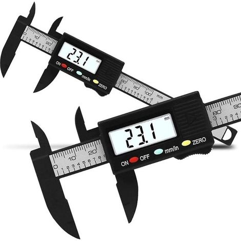 0-100mm électronique numérique vernier pied à coulisse jauge outil de mesure calibre de mesure pour la mesure de bijoux (1/4)