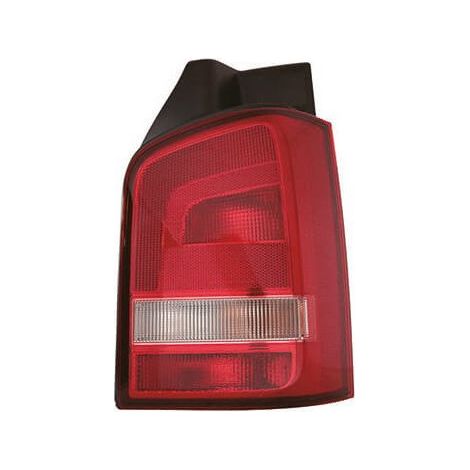 Feu arrière droit rouge et blanc 1 porte Volkswagen Transporter T5 phase 2 2010-2015