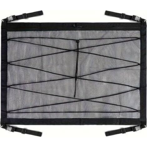 Filet de Rangement pour Plafond de Voiture,Convient pour Renault Trafic Vauxhall Vivaro,Rangement sur Le Toit