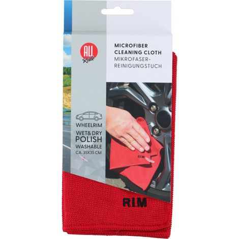 Chiffon microfibre pour jantes All‑Ride - 35 x 35 cm, 250 g/m²
