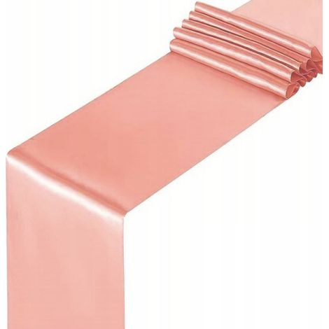 Camino de mesa decorativo de satén liso CORAL 0 16 x 9 m (1/3)