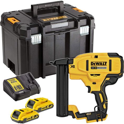 Dewalt DCN681D2 18V XR Brushless 18 Gauge Narrow Crown Stapler Bare + Tstak Case (1/5)