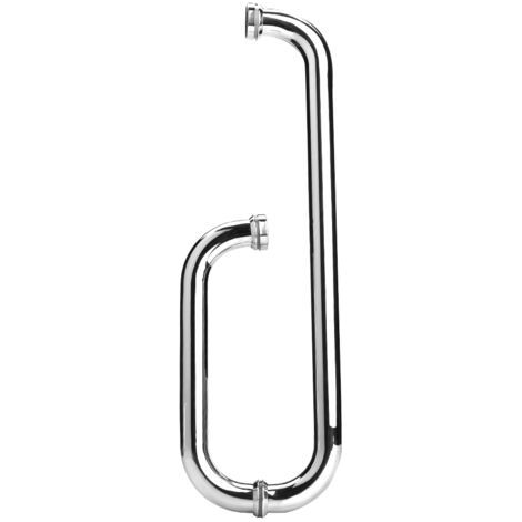Poignée de porte de douche en acier inoxydable, poignée de porte de douche en verre, accessoires pour salle de bain