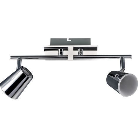 Italux Elmira - Spots LED Modernes Chrome, Blanc Chaud 3000K 1000lm