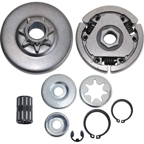 Kit de roulement de tambour d'embrayage 3/8 7T pour Stihl 038 038AV MS380 MS381 1118 640 2001 (1/5)