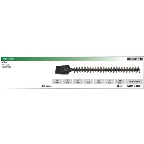 IKRA Ober-/Untermesserkit EHT 700 Heckenschere 041630