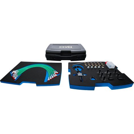 Probador de alta presión BGS Technic 63410 flexible válvula seguridad (1/4)