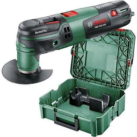 BOSCH Multifunktionswerkzeug PMF 250 CES mit SystemBox ohne M&M Zubehör - 603102105