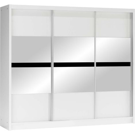 Armario Honolulu 234 , 215x250x61cm, Puertas de armario: Correderas, Número de estantes: 0