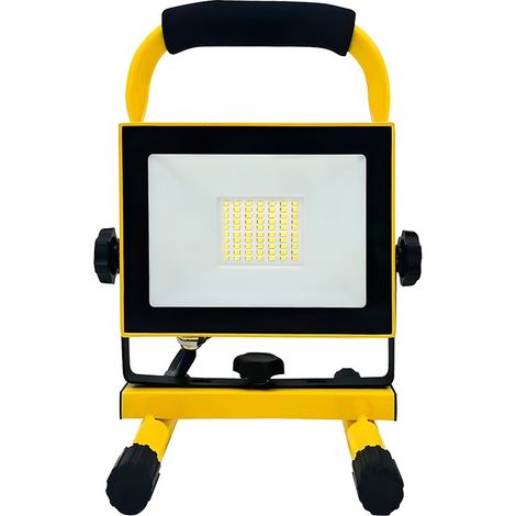 Proyector Portatil Coyote 50w 6500k Negr/amarillo 4000lm Ip65