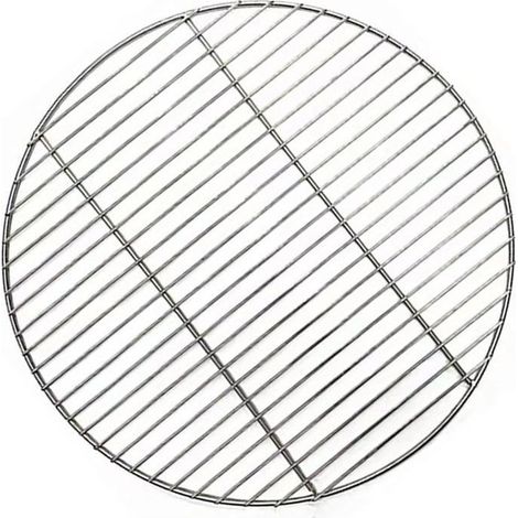 Grille de barbecue - - 38 cm - Acier inoxydable - Construction soudée - Facile à nettoyer (1/5)