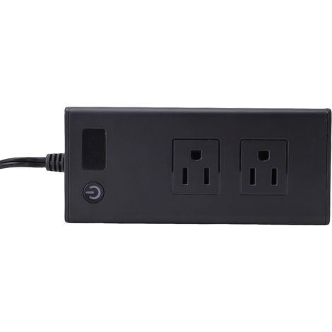 Convertisseur de voiture 200W, onduleur DC 12V vers prises AC, ports USB PD 20W et QC3.0 36W, adaptateur chargeur auto pour ordinateur portable téléphone appareil photo, norme US (1/5)