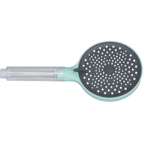 Handbrausekopf aus ABS-Kunststoff, Hochdruck, 3 Funktionen, Ersatz-Duschkopf für Badezimmer, Grün (1/5)