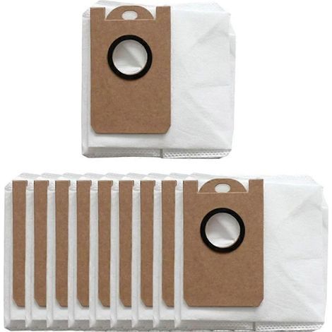 10PCS Aspirateur Dust Bags pour Ultenic T10 Pro Aspirateur Non – Woven Dust Bags pièce détachée (1/4)