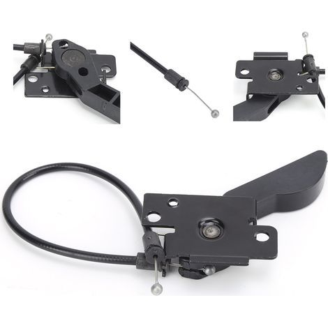 Câble de verrouillage de capot 51237294536 pour BMW X5 F15 M F85 / X6 F16 M F86 (1/5)