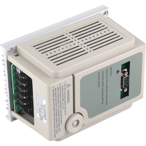 Convertisseur de fréquence monophasé, sortie triphasée, variateur de fréquence 220 V (0,4 kW) (1/5)