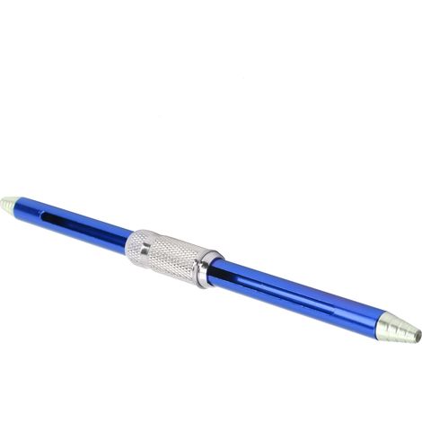 Dévidoir de fil de soudage TIG, dévidoir manuel, poignée en acier inoxydable, matériau d'apport, bleu (1/5)