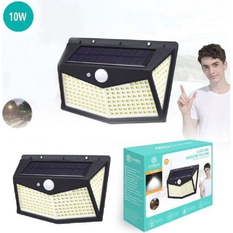 Solar-Photovoltaikleuchte mit Lichtsensor, 212 LEDs für den Außenbereich, TX-9501 (1/5)