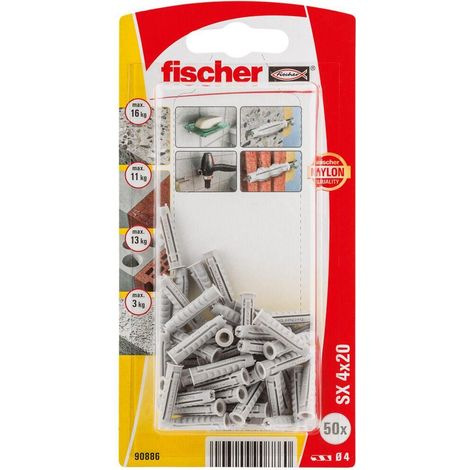 FISCHER blister 50 taco sx 420 k 90886 fischer , Blister 50 Taco Sx 4x20 K 90886 de la marca Fischer.