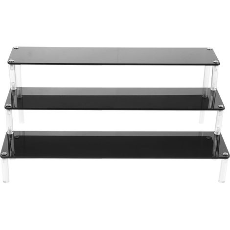 Présentoir de Rangement pour Collection Desserts et Objets Support Stable Design Simple et Élégant (1/5)