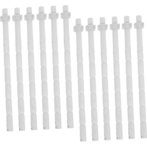 Tiges D'assistance en Plastique Blanc 12, 12 Pièces (1/5)