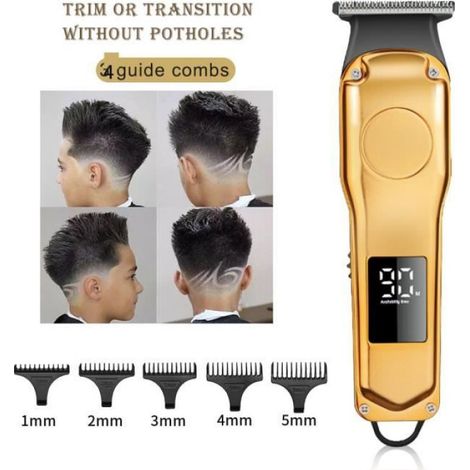 Tondeuse à cheveux - T-outliner Rechargeable Lithium-ion - Précision Fine pour Barbe Cheveux Contours - 1 Pièce (1/4)