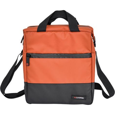 Sac isotherme IRIS 9017-TT Urban Titan 6 L terre cuite et noir, grande ouverture zippée