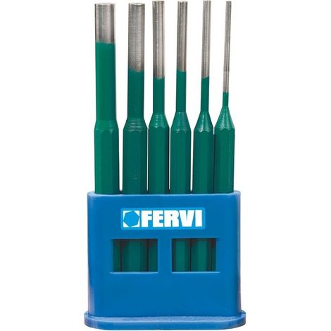 Juego de 6 punzones de 3 - 10 mm Fervi 0126 (1/5)