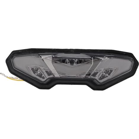 LED Motorcycle Rear Light Multifunction Waterproof IP67 Energy Saving LED Tail Light Brake Light Turn Signal for 2013-2017 MT-09 FZ-09, 2016 Tracer 900 700 (blackened shell). (1/5)