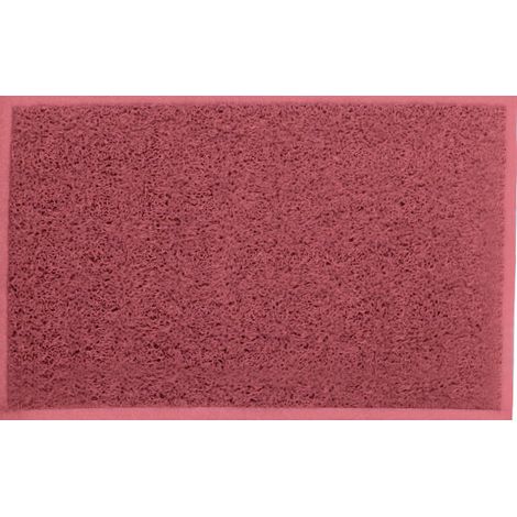 Felpudo de entrada de rizos Rojo - Lestare