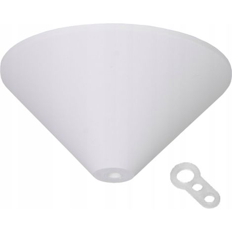 Copertura a soffitto per la lampada, copertura a soffitto, BIANCO Rosone di copertura per la lampada (1/3)