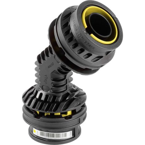 Viega Geopress K Gas Bogen 45 Grad mit SC-Contur K 9726G, d. 63mm, Kunststoff (1/3)