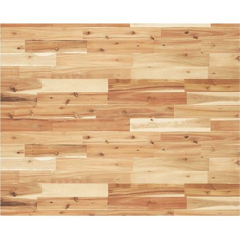 Schreibtischplatte Ölbeschichtung 100x80x4 cm Massivholz Akazie
