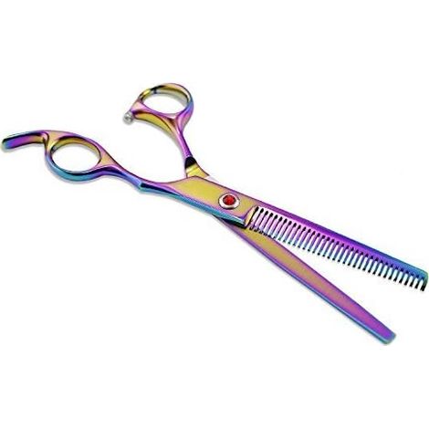 Friseurschere mit flachen Zähnen (1/3)