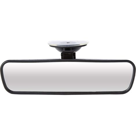 Miroir intérieur pour voiture avec support à ventouse – 200 x 60 mm, réglable, anti-vibration, fixation stable, convient aux véhicules légers et utilitaires (1/5)