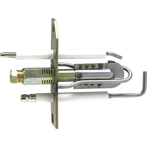 Bruleur d'allumage pour Viessmann complet, 7380085 raccord 1x 4 mm / 1x 6,3 mm BG