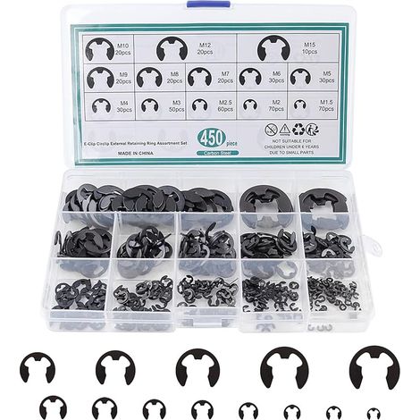 Circlips Assortment, E-Clips (1/5)