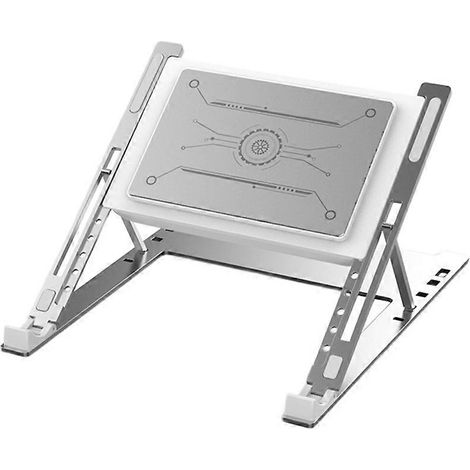 Radiateur de refroidissement à semi-conducteurs pour ordinateur portable, support de base pour ordinateur portable de jeu, réglage à 5 vitesses pour ordinateurs portables de 12 à 18 pouces (1/5)