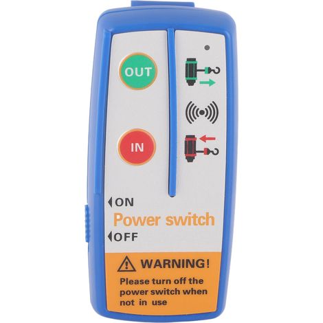 Télécommande sans fil 12V pour treuil, kit 434MHz portée 15m avec voyant lumineux pour camion et quad (1/5)