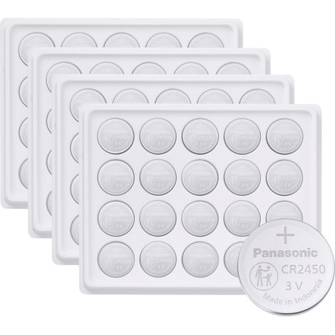 Panasonic Knopfzelle CR2450 3 V 300 St. 620 mAh Lithium CR2450 (1/3)