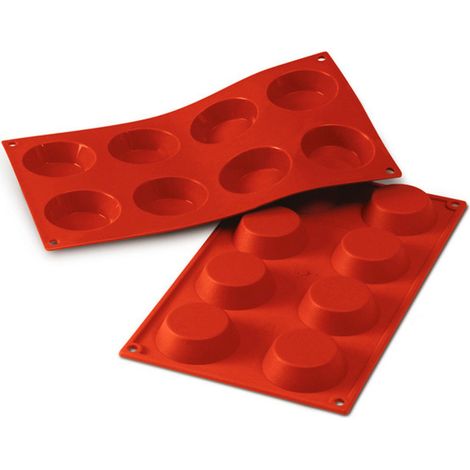 Moule en silicone 8 tartelettes - Alice Délice