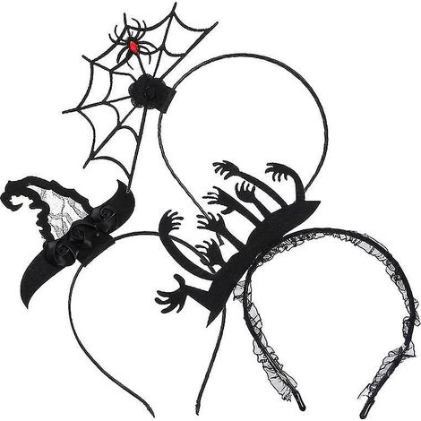 3er-Pack Halloween-Haarbänder für Halloween-Dekorationen (1/3)