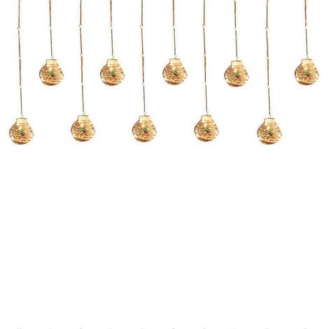Sapin de Noël LED, guirlande lumineuse à boules porte-bonheur, guirlande lumineuse décorative de Noël, sapin de Noël (1/5)