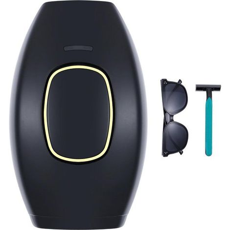 Épilateur IPL Appareil d'épilation laser IPL pour épilation définitive 500 000 impulsions lumineuses, épilation laser avec 5 niv