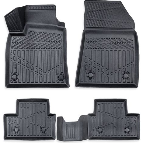 Erpassan 4‑teiliges Set 3D‑Gummifußmatten für den Innenraum – RENAULT CLIO V (ab 2019)