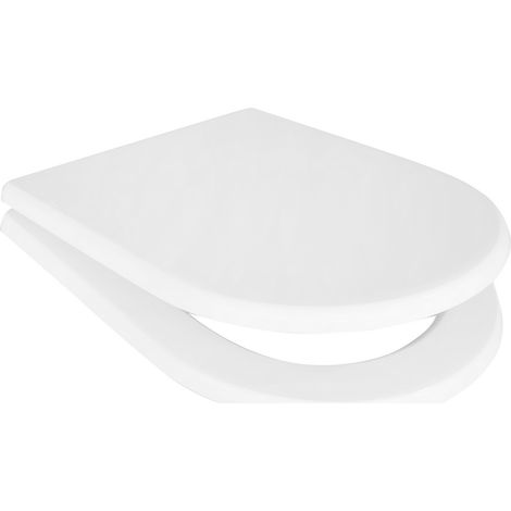Sedile wc per olympia vaso rubino forma 7 bianco (1/5)