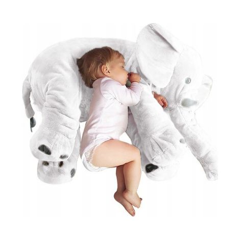 Elefante IKEA JATTESTOR 85 cm - blanco (1/4)