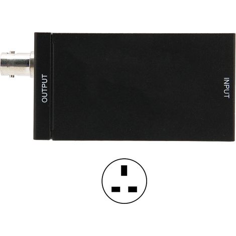 HDMI-zu-SDI-1080P-3G-HDSDI-Konverter für Studio- und Heimkinokameras – 100–240-V-Netzteil (UK-Stecker)