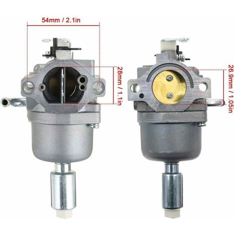 Carburateur pour Briggs & Stratton 594593 591731 590400 796078 498811 794161 795477 Moteur 14.5HP - 21HP, Kit de mise au point avec joint Filtre à air Conduite de carburant-DPZO (1/4)