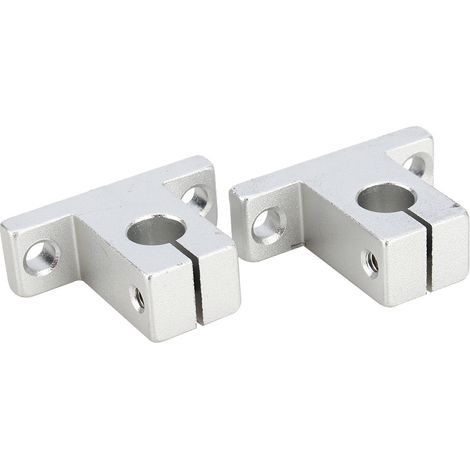 Support de rail linéaire SK10 (2 pièces) pour axe optique vertical (1/5)